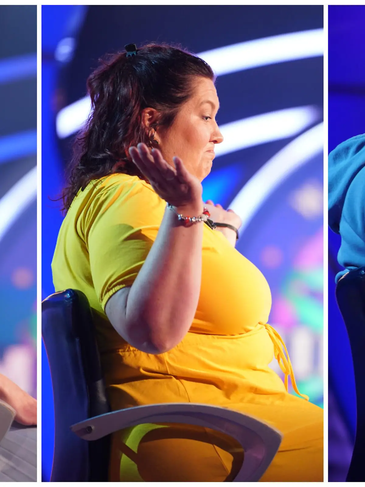 Die "Wer wird Millionär?"-Kandidaten Jara Uloth, Steffi Heidel und Dustin Rypa schafften es bei Günther Jauch in die Mitte und versuchten ihr Glück