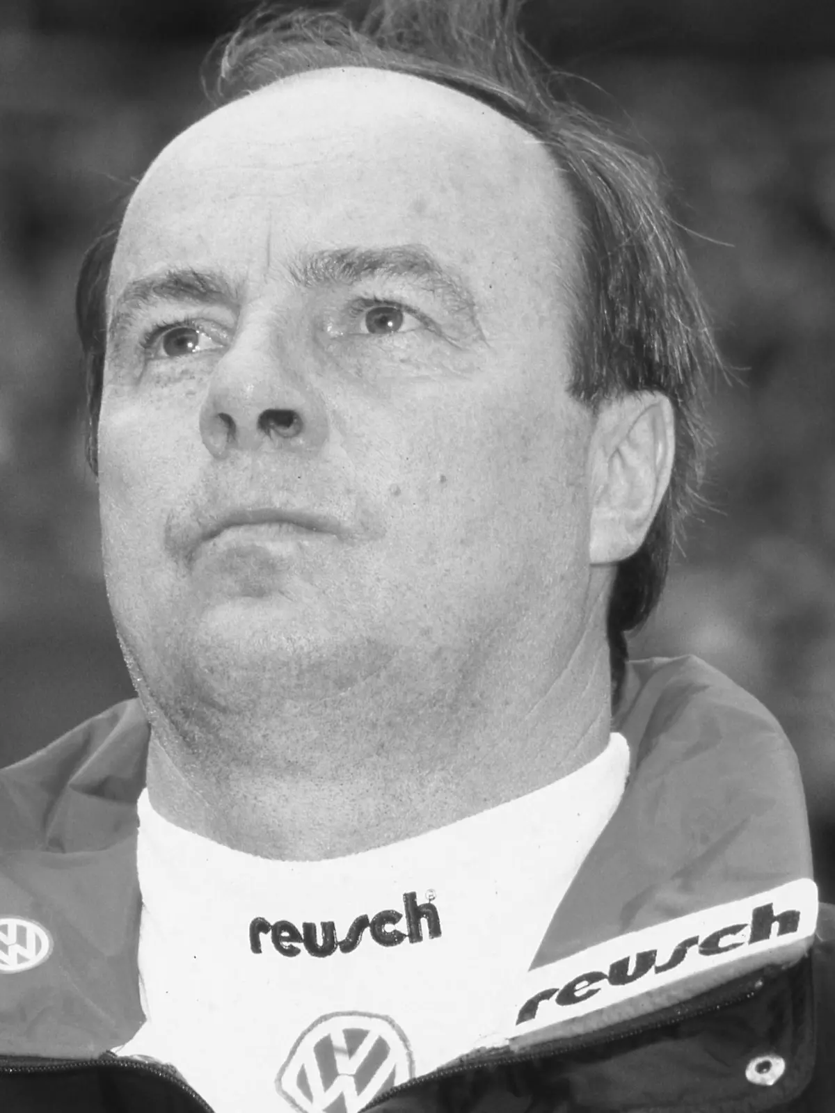firo : 24.06.1995 Fußball: Fussball: Archivfotos , Archivfoto , Archivbilder , Archiv, DFB Pokal Finale , Saison 1994/1995 , 94/95 Borussia Mönchengladbach, Gladbach - VfL Wolfsburg 3:0 Gerd Roggensack , halbe Figur , trainer , von VfL Wolsburg