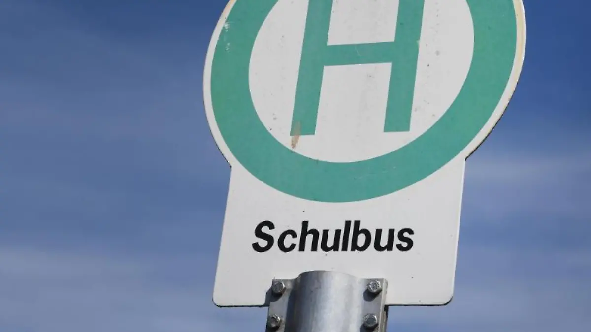 Schulbus Haltestelle