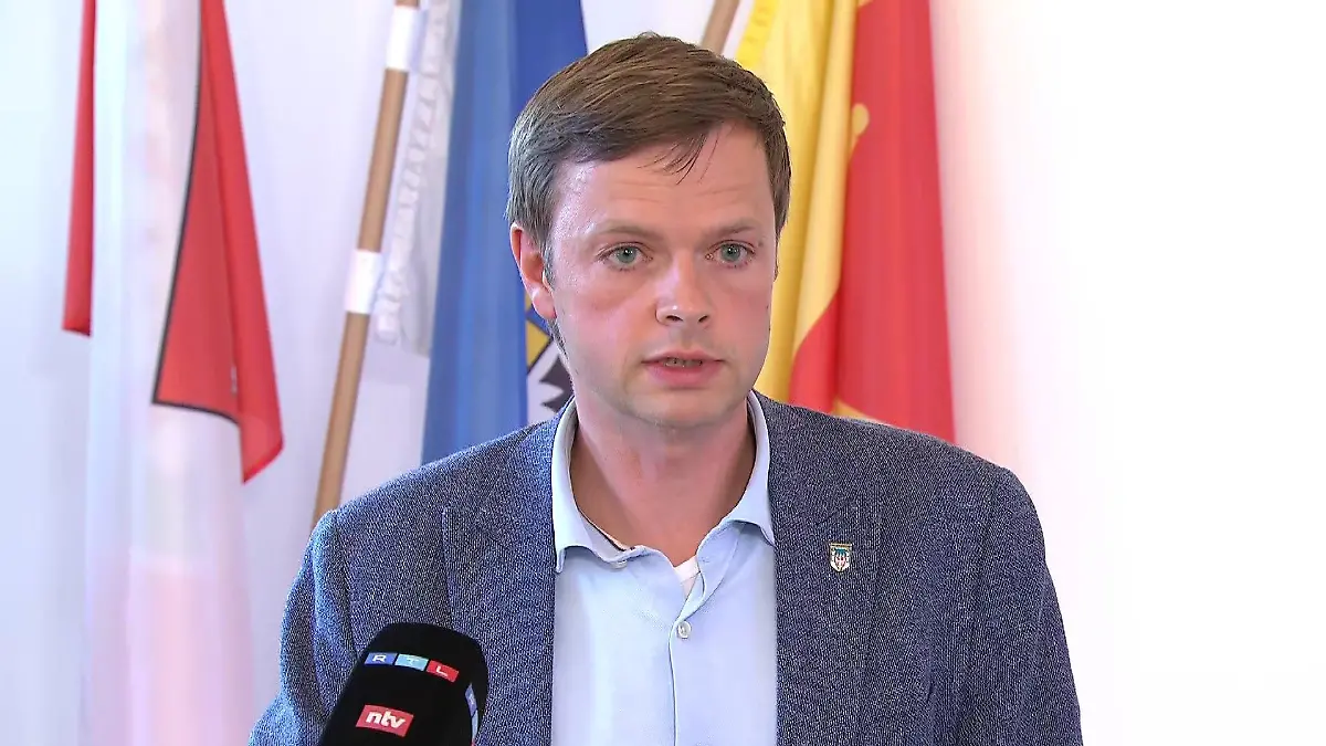 Der Bürgermeister von Neuruppin, Nico Ruhle