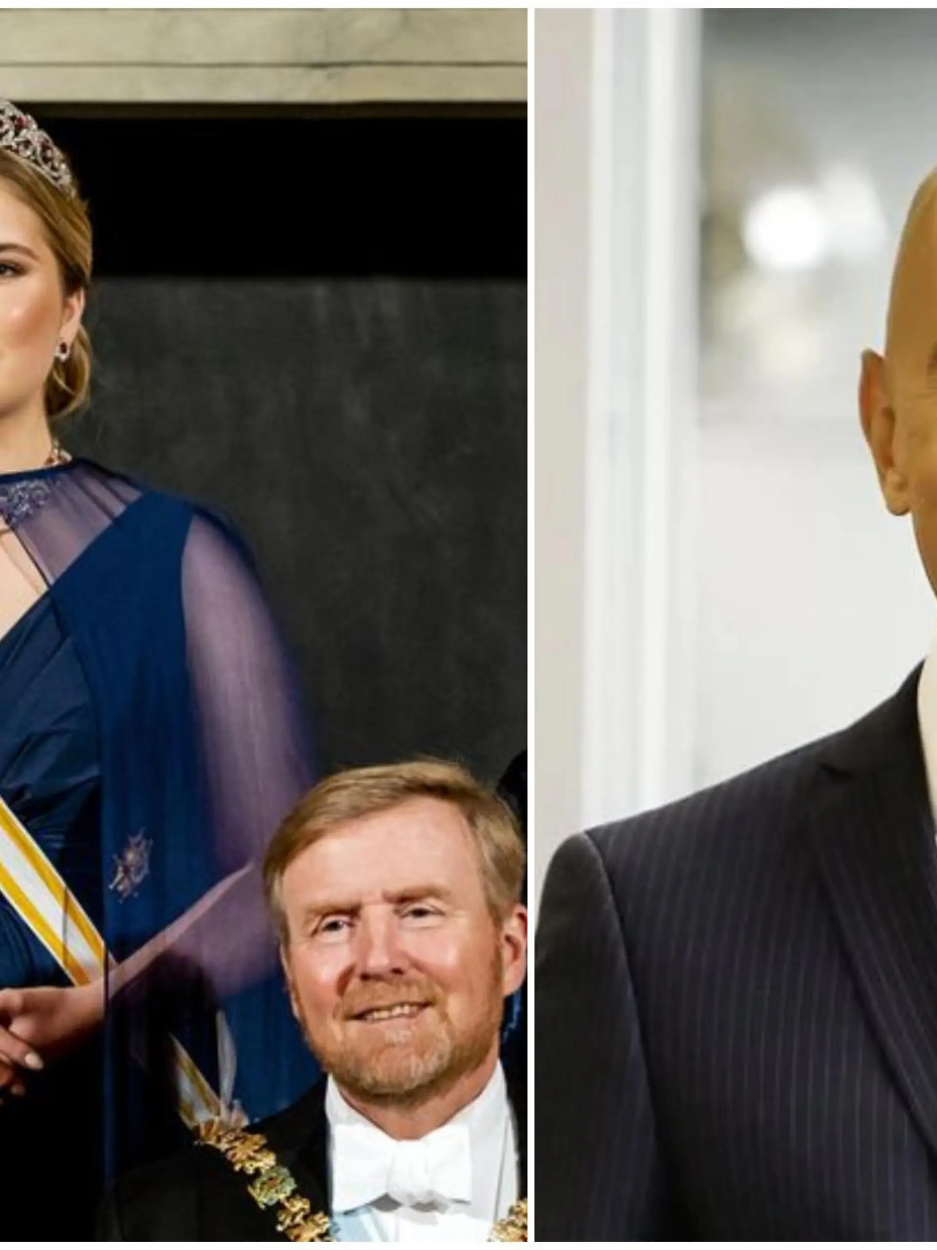Michael Begasse und Amalia der Niederlande