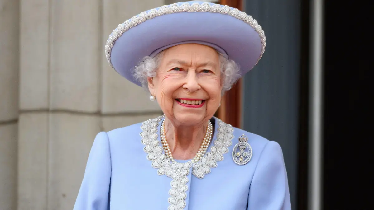  . 02/06/2022. London, United Kingdom. Queen Elizabeth II and UK Royals at Trooping the Colour on day one of the Platinum Jubilee celebrations. PUBLICATIONxINxGERxSUIxAUTxHUNxONLY xPoolx/xi-Imagesx IIM-23474-0088