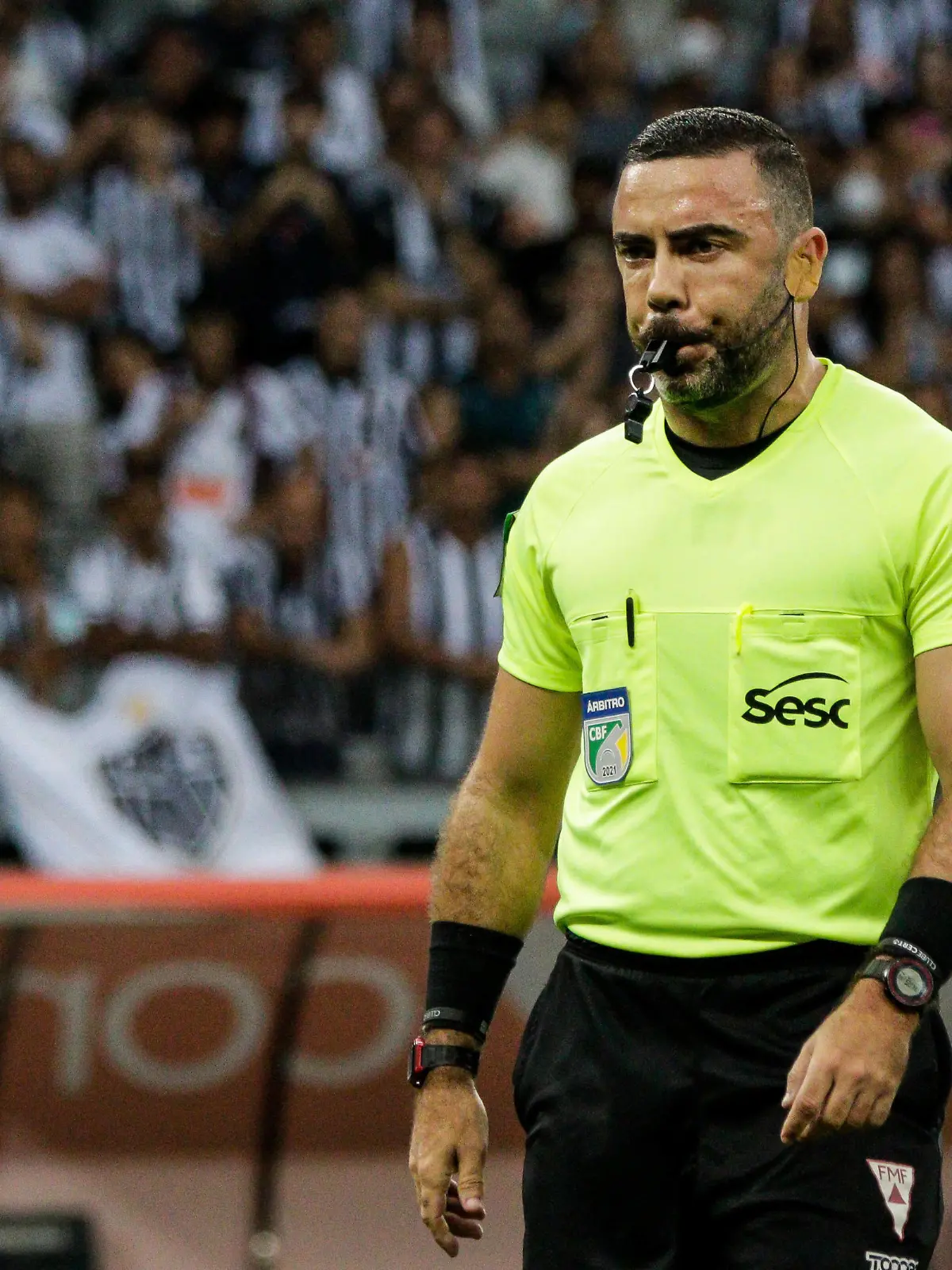 Atltico MG x Cruzeiro BELO HORIZONTE, MG - 06.03.2022: ATLTICO MG X CRUZEIRO - The referee Igor Benevenuto during Atltico-MG x Cruzeiro, match valid for the Campeonato Mineiro 2022, held at Estdio Mineiro, Belo Horizonte, MG. Photo: Dudu Macedo/Fotoarena x2177151x PUBLICATIONxNOTxINxBRA DuduxMacedo 