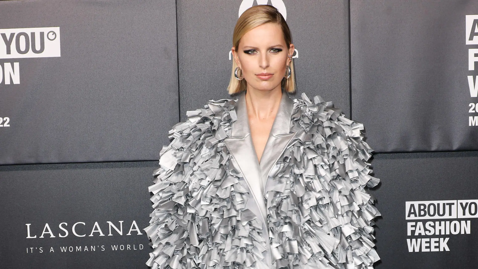 Karolina Kurkova attends AboutYou fashion Week opening gala at Scalo Farini during Milan Fashion Week Womenswear Spring/Summer 2023 in Milan (Italy) on September 20, 2022. Photo by Inc-Coolpix/ACTIONPRESS