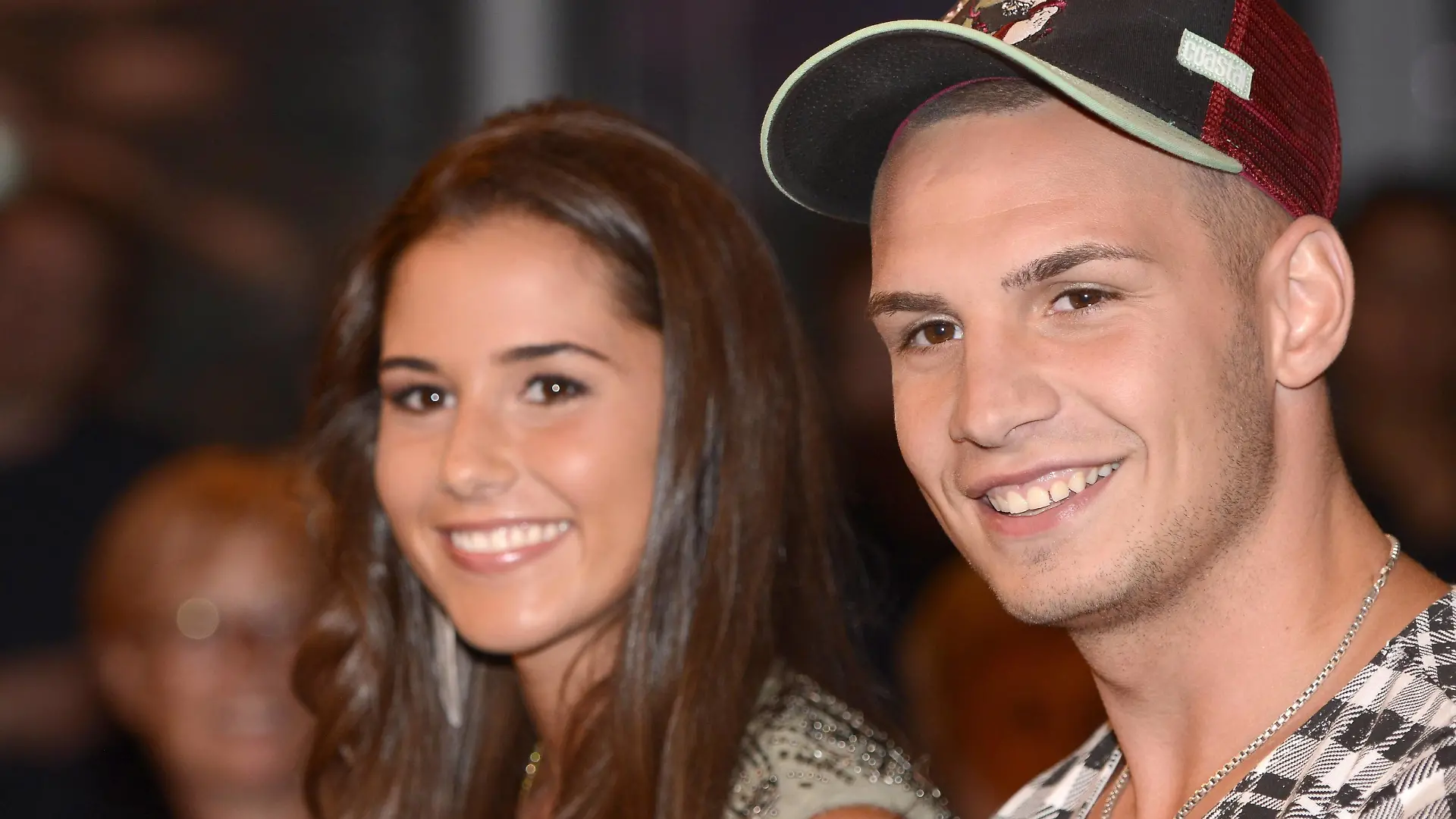 NDR Talk Show Sarah und Pietro Lombardi bei der Aufzeichnung der NDR-Talkshow Bettina und Bommes im NDR-Studio auf dem Messegelände. Hannover, 14.07.2016 Foto:xC.xNiehausx/xFuturexImage
NDR Talk Show Sarah and Pietro Lombardi at the Recording the NDR Talk show Bettina and Bommes in NDR Studio on the Exhibition Centre Hanover 14 07 2016 Photo XC xNiehausx xFuturexImage