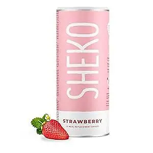 Sheko Erdbeer-Protein-Pulver - 450 Gramm