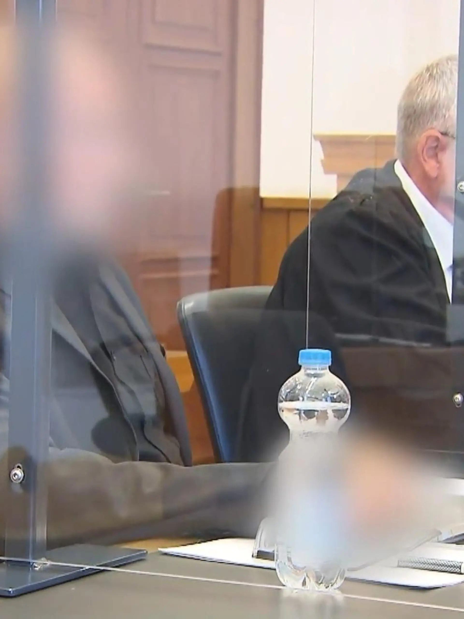 Prozess um Drohnenstreit am Landgericht Gießen.