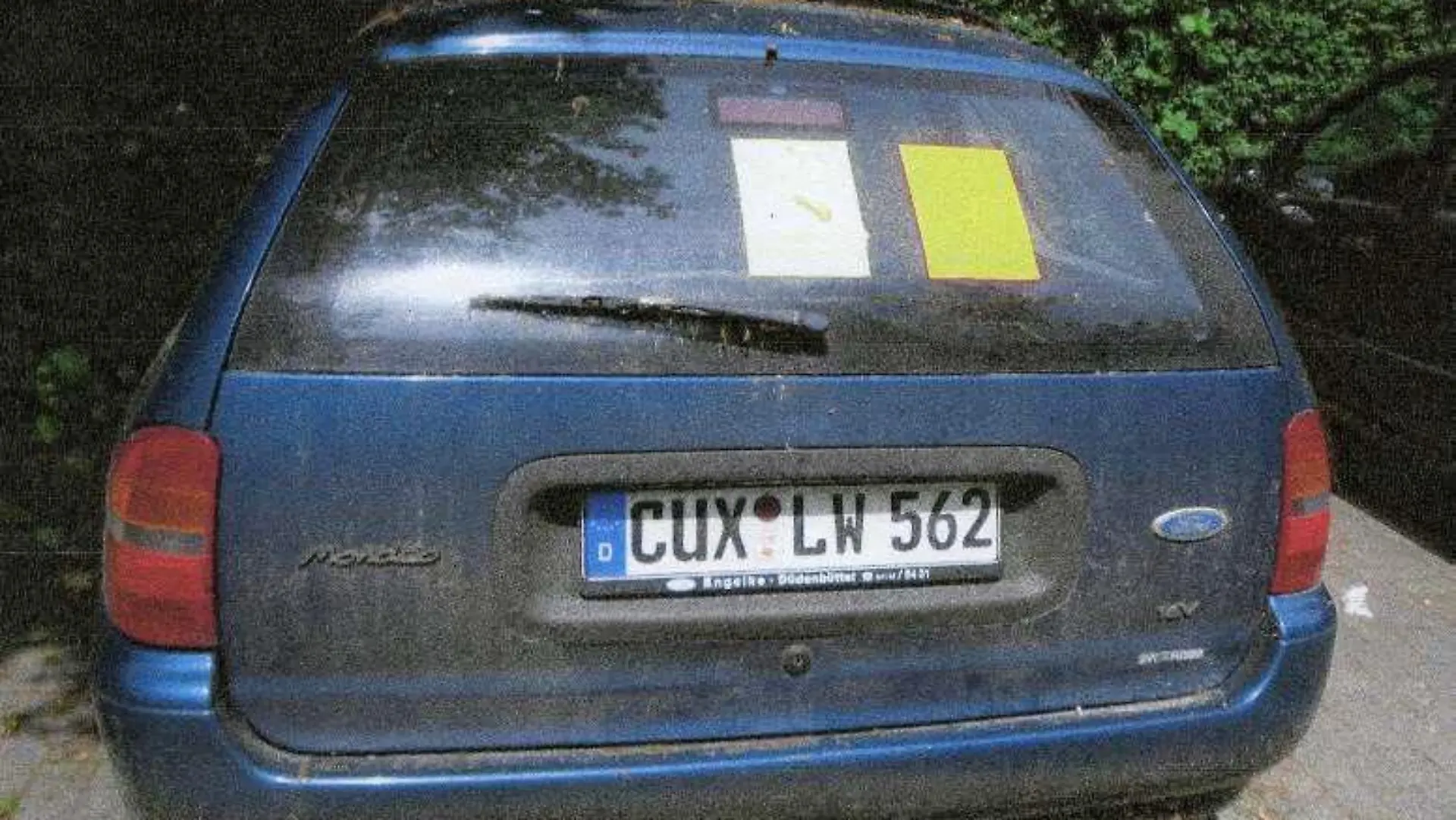 Dieser blaue Ford Mondeo gehörte Nancy.