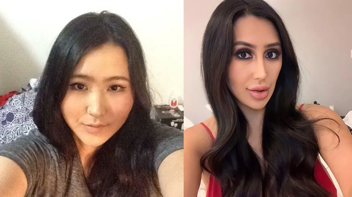 Vorher-Nacher-Vergleich von Cherri Lee