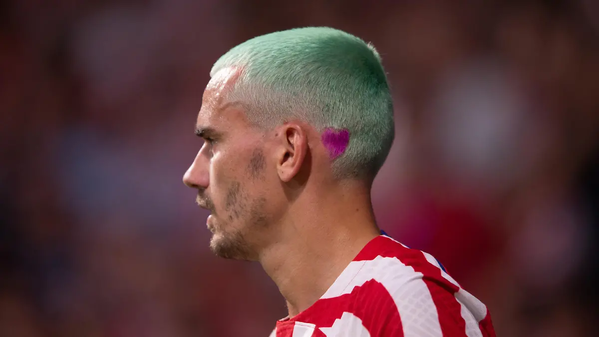 21st August 2022; Civitas Metropolitano, Madrid, Spain; Men's La Liga Santander, Atletico de Madrid versus Villarreal CF; Antoine Griezmann of Atletico Madrid