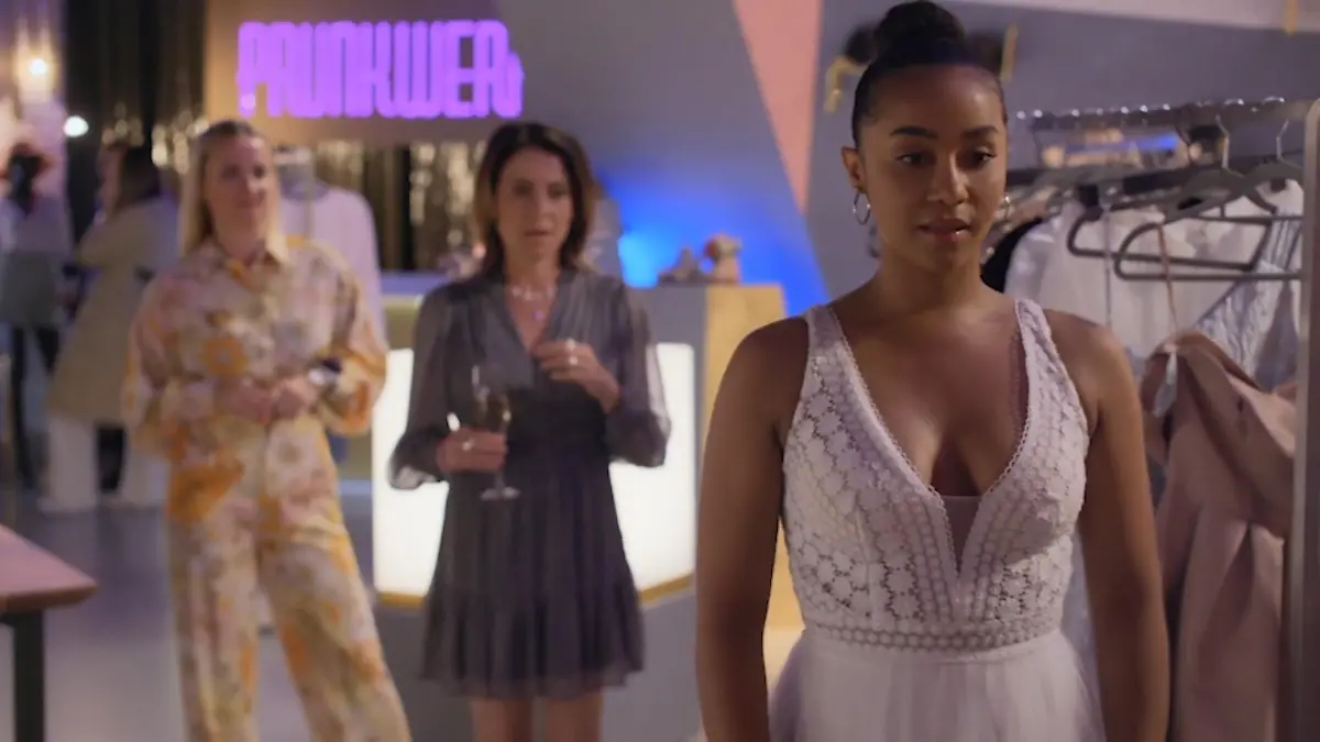 Imani verliebt sich erst nach der Anprobe in ein Brautkleid Besondere "Alles was zählt"-Szenen