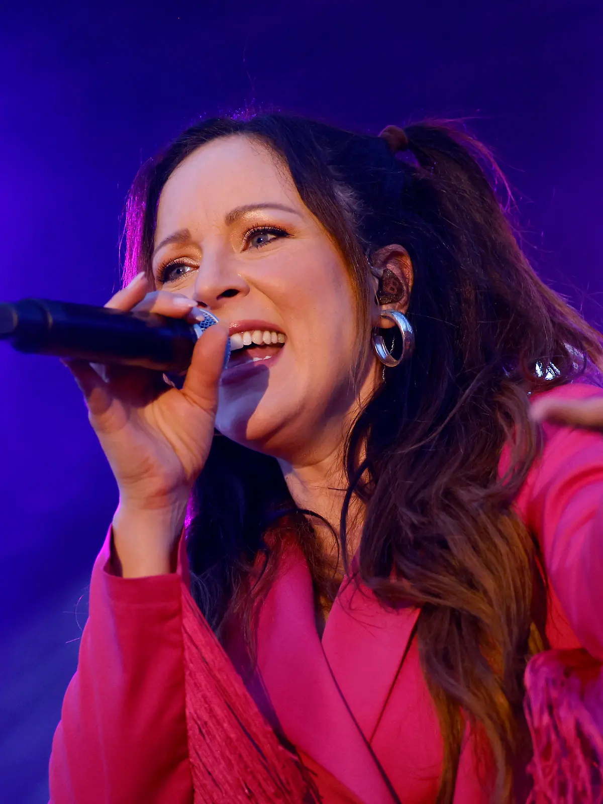  Sängerin Jasmin Wagner Blümchen bei der Open Air Show Die 90er live von Markus Krampe am Fühlinger See. Köln, 20.08.2022 NRW Deutschland *** Singer Jasmin Wagner Blümchen at the open air show Die 90er live by Markus Krampe at Fühlinger See Cologne, 20 08 2022 NRW Germany Copyright: xChristophxHardtx