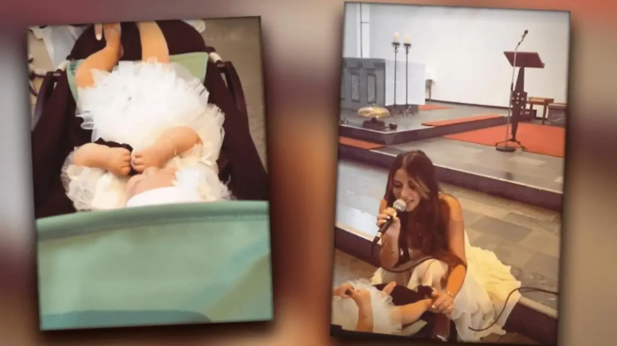 Mama Sarah Engels hat ihre Tochter Solea Liana taufen lassen.