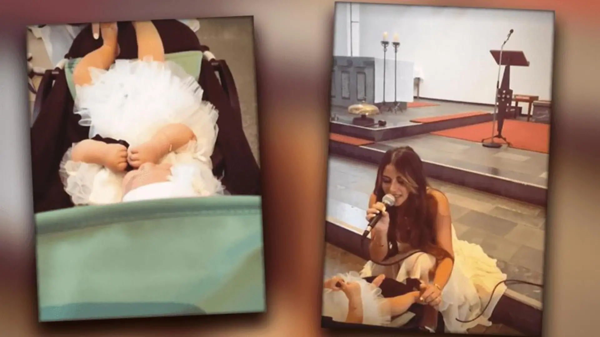 Mama Sarah Engels hat ihre Tochter Solea Liana taufen lassen.