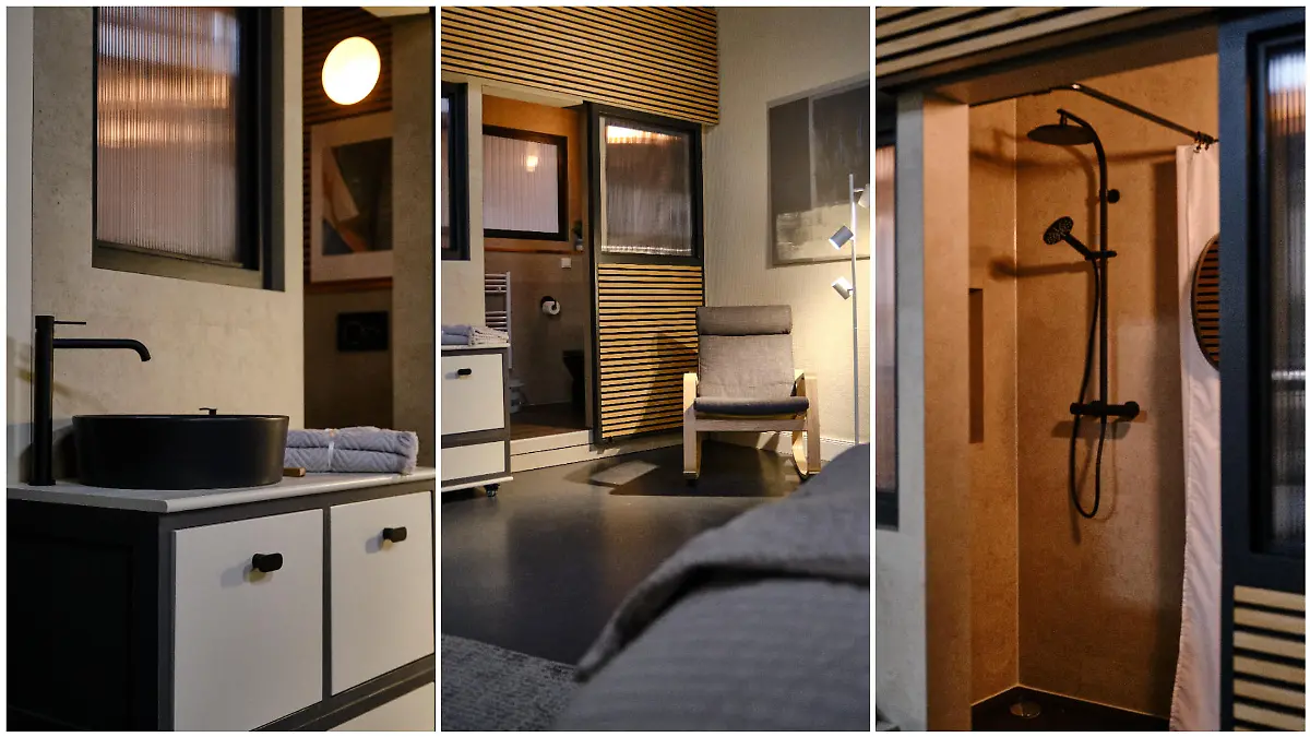 Ganz schön stylisch, oder? Auch das Badezimmer wurde liebevoll gestaltet.
