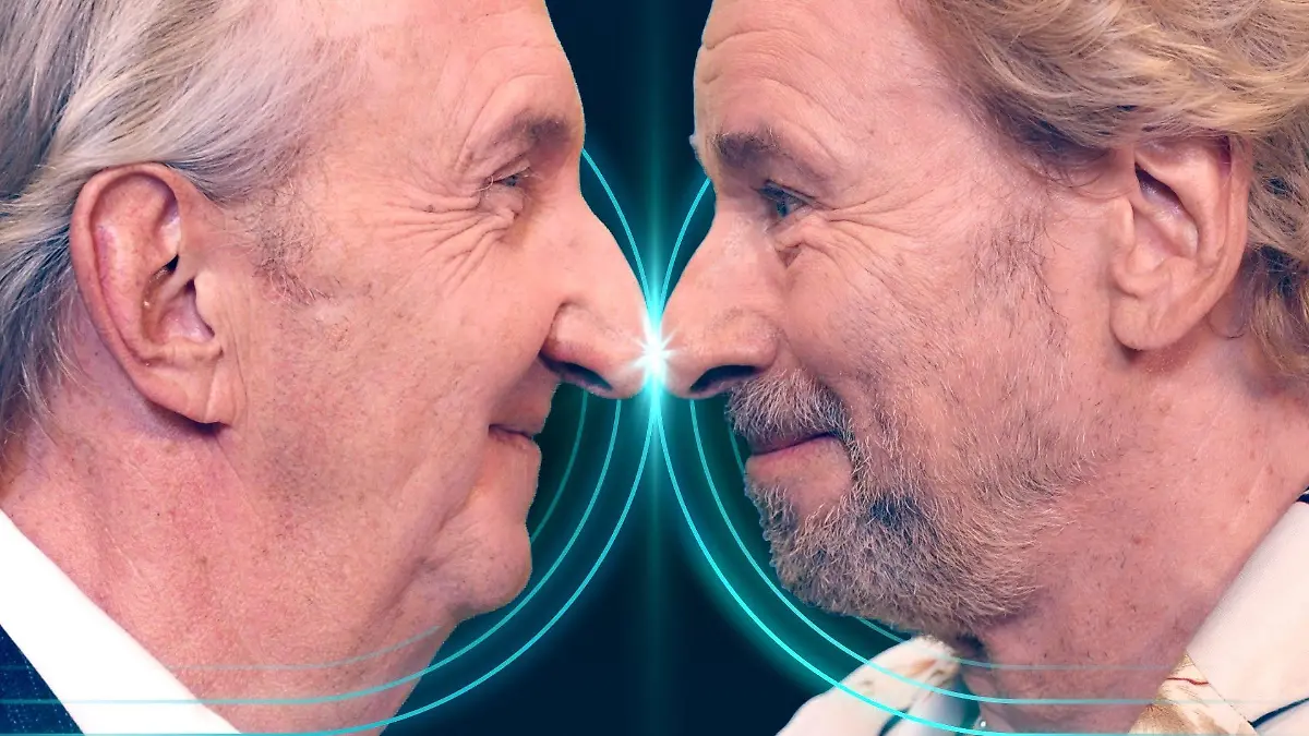 Mike Krüger (l.) und Thomas Gottschalk

Die Verwendung des sendungsbezogenen Materials ist nur mit dem Hinweis und Verlinkung auf RTL+ gestattet.