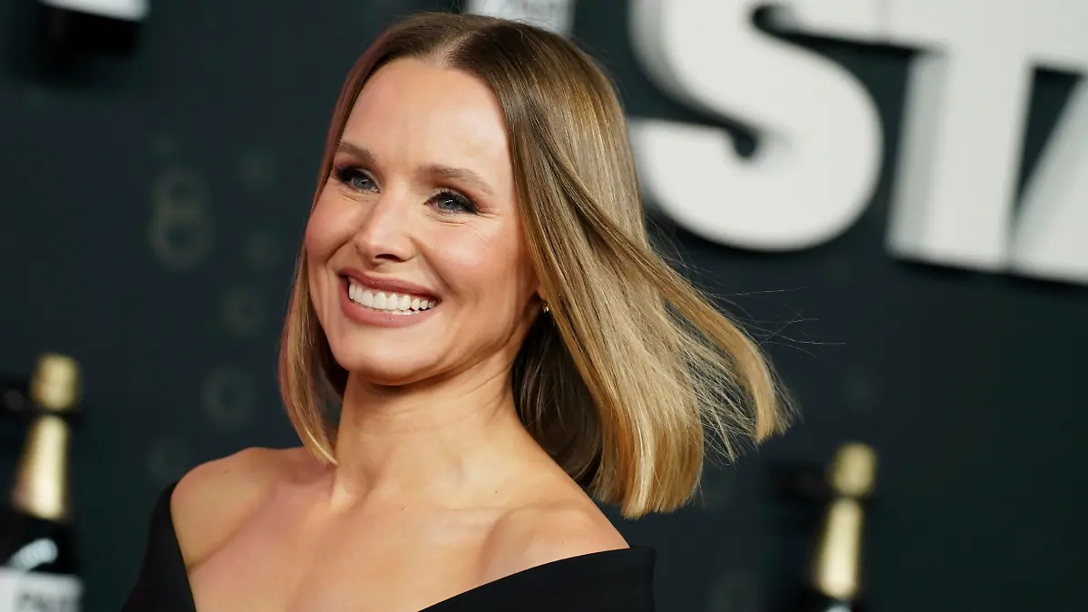 Kristen Bell arrives at the premiere of "Party Down," Wednesday, Feb. 22, 2023, at the Regency Bruin Theatre in Los Angeles. (Photo by Jordan Strauss/Invision/AP)