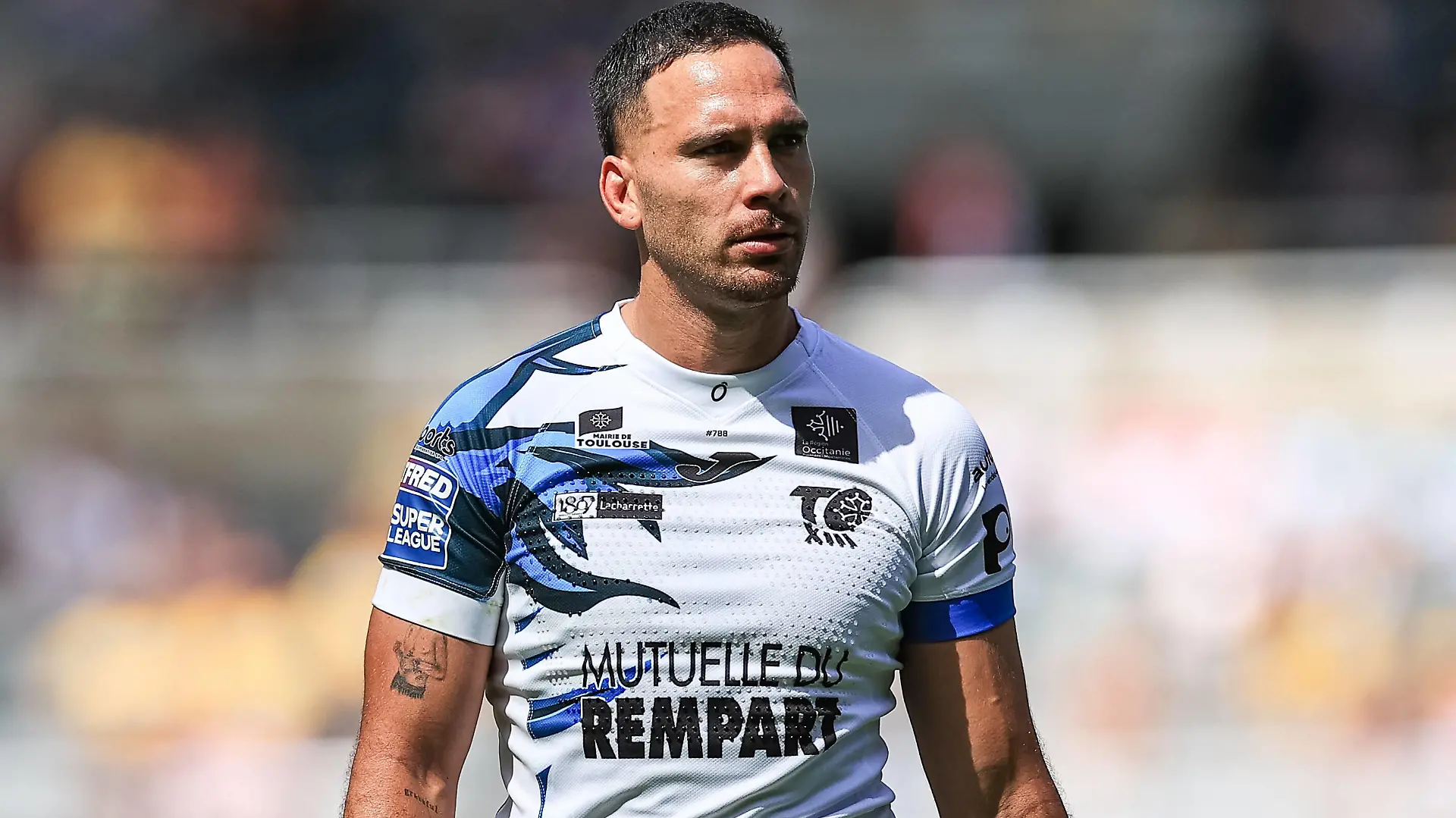 Betfred Magic Weekend Wakefield Trinity v Toulouse Corey Norman 6 of Toulouse Olympique during the game Newcastle St. James s Park Tyne and Wear United Kingdom Copyright: xMarkxCosgrove/NewsxImagesx 