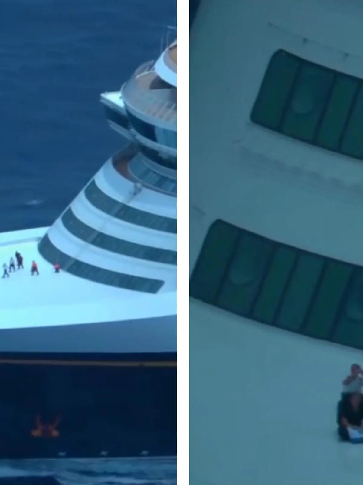 Eine schwangere Frau muss mit dem Rettungsflugzeug von dem Kreuzfahrtschiff Disney Fantasy evakuiert werden. Im Video seht ihr die krassen Aufnahmen.