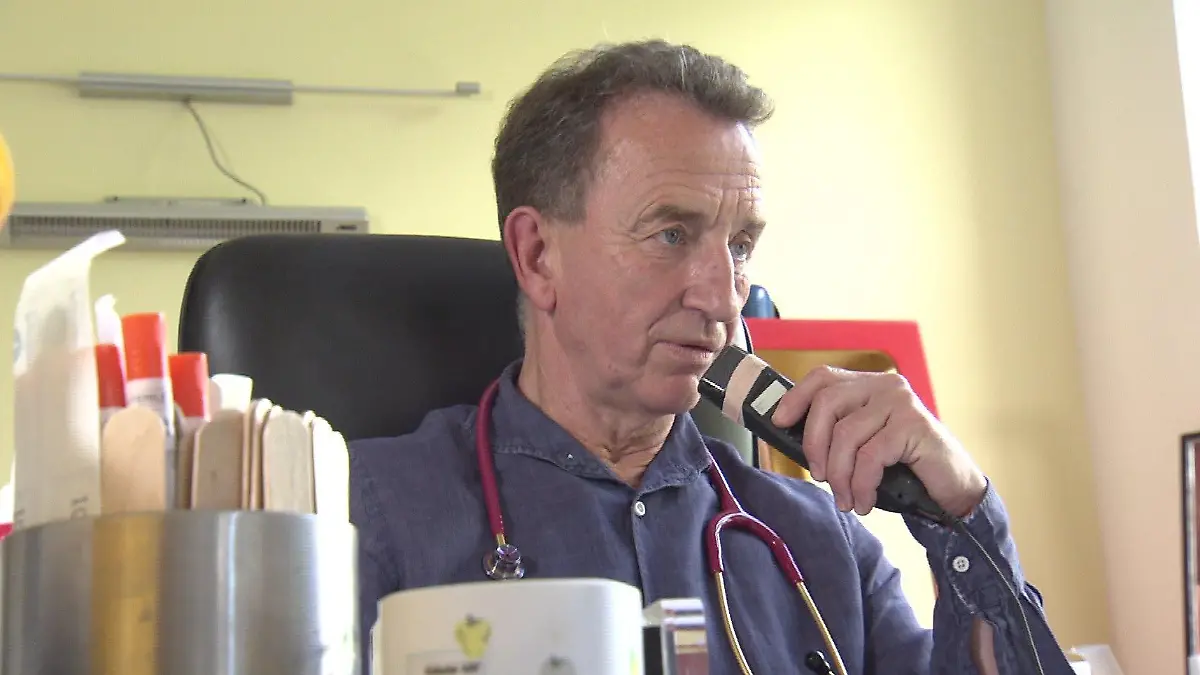 Kinderarzt Dr. Martin Karsten im RTL-Interview.