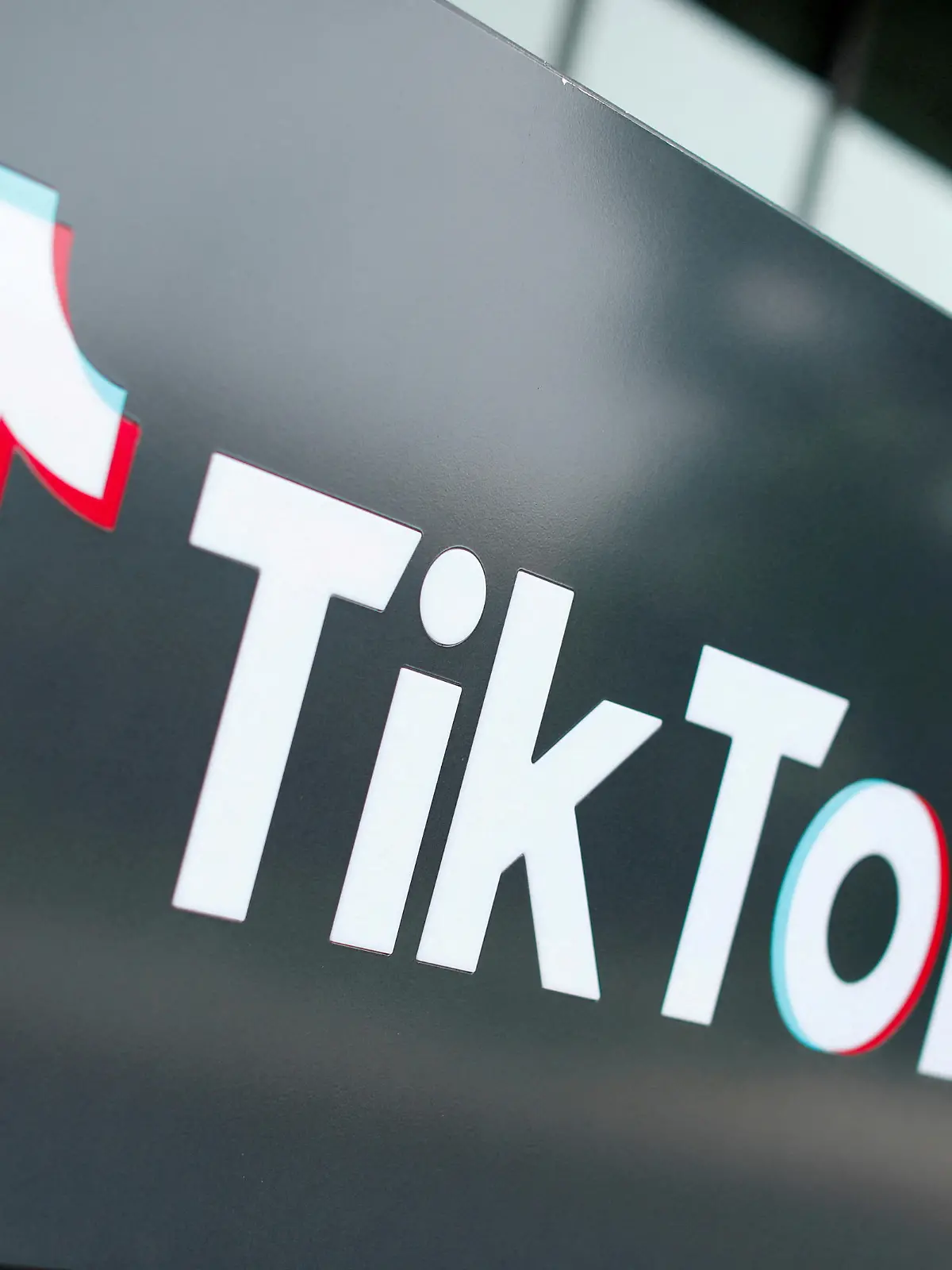FILE PHOTO: The TikTok logo is pictured outside the company's U.S. head office in Culver City, California, U.S.,  September 15, 2020.   REUTERS/Mike Blake//File Photo