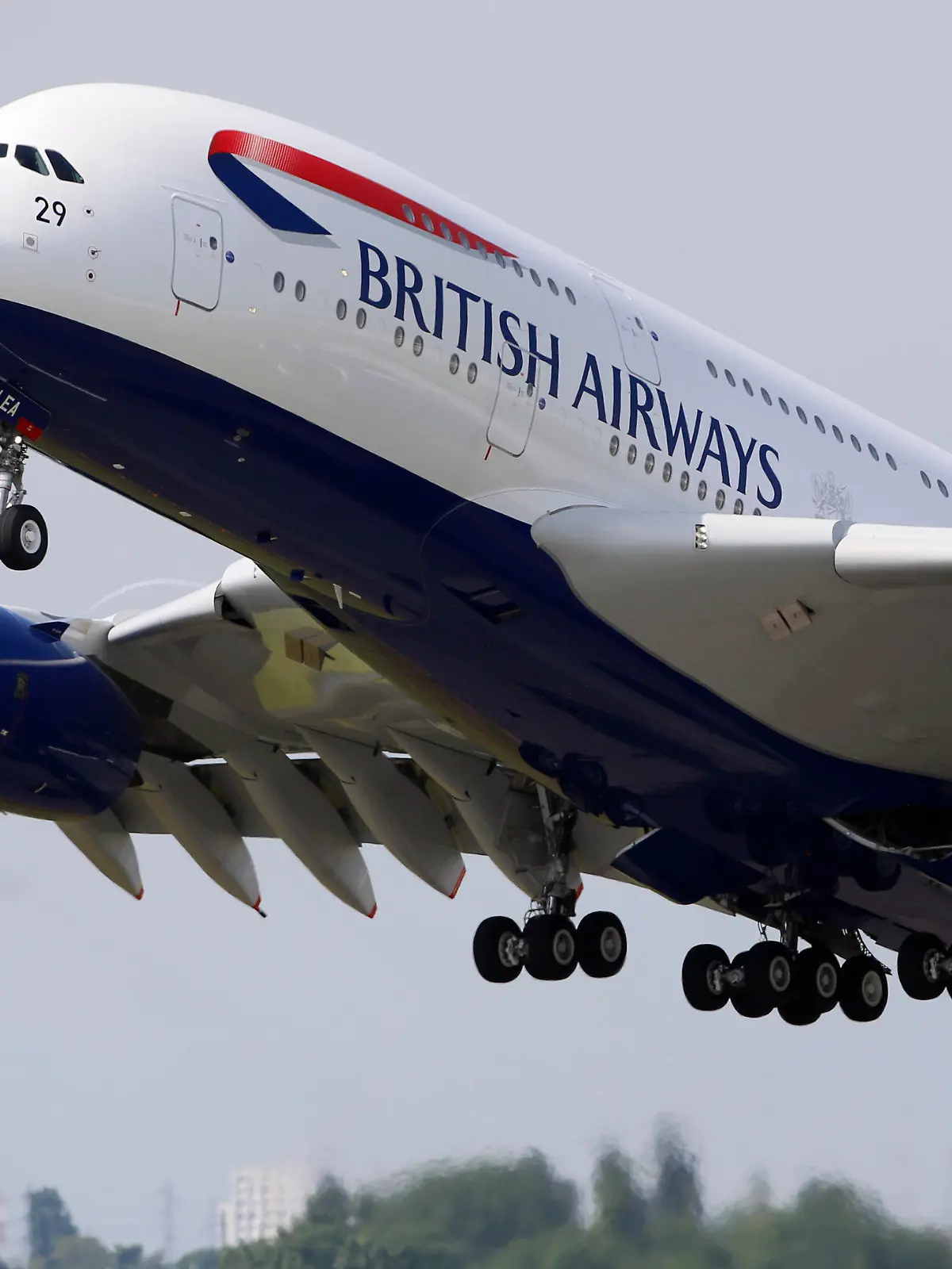 FILE - A British Airways Airbus A380 aircraft performs its demonstration flight during the first day of the 50th Paris Air Show at Le Bourget airport, north of Paris, June 17, 2013. U.S. and British cybersecurity officials warned Wednesday, June 7, 2023, that a Russian cyber-extortion gang's hack of a file-transfer program popular with corporations could have widespread global impact. Initial data-theft victims include the BBC, British Airways and Nova Scotia's government. (AP Photo/Francois Mori, File)