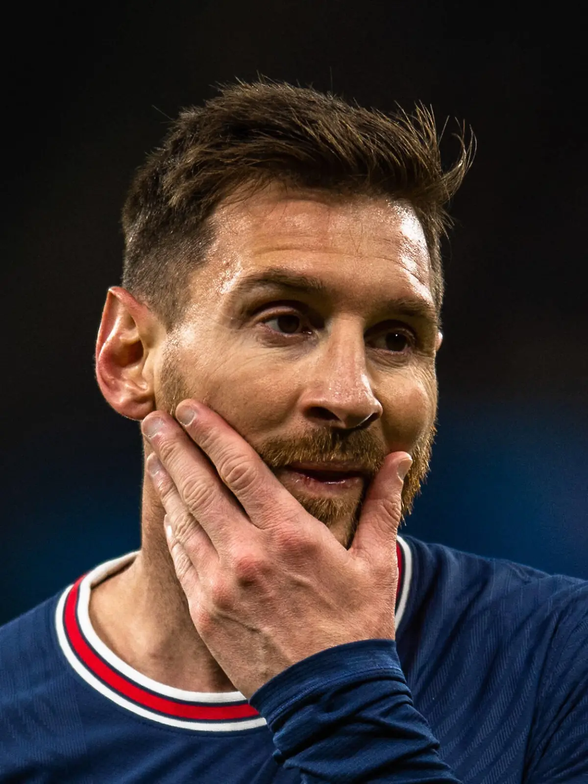  Manchester City v Paris Saint-Germain UEFA Champions League Lionel Messi of Paris Saint-Germain during the UEFA Champions League Group A match at the Etihad Stadium, Manchester PUBLICATIONxNOTxINxUKxCHN Copyright: xMattxWilkinsonx FIL-16155-0014