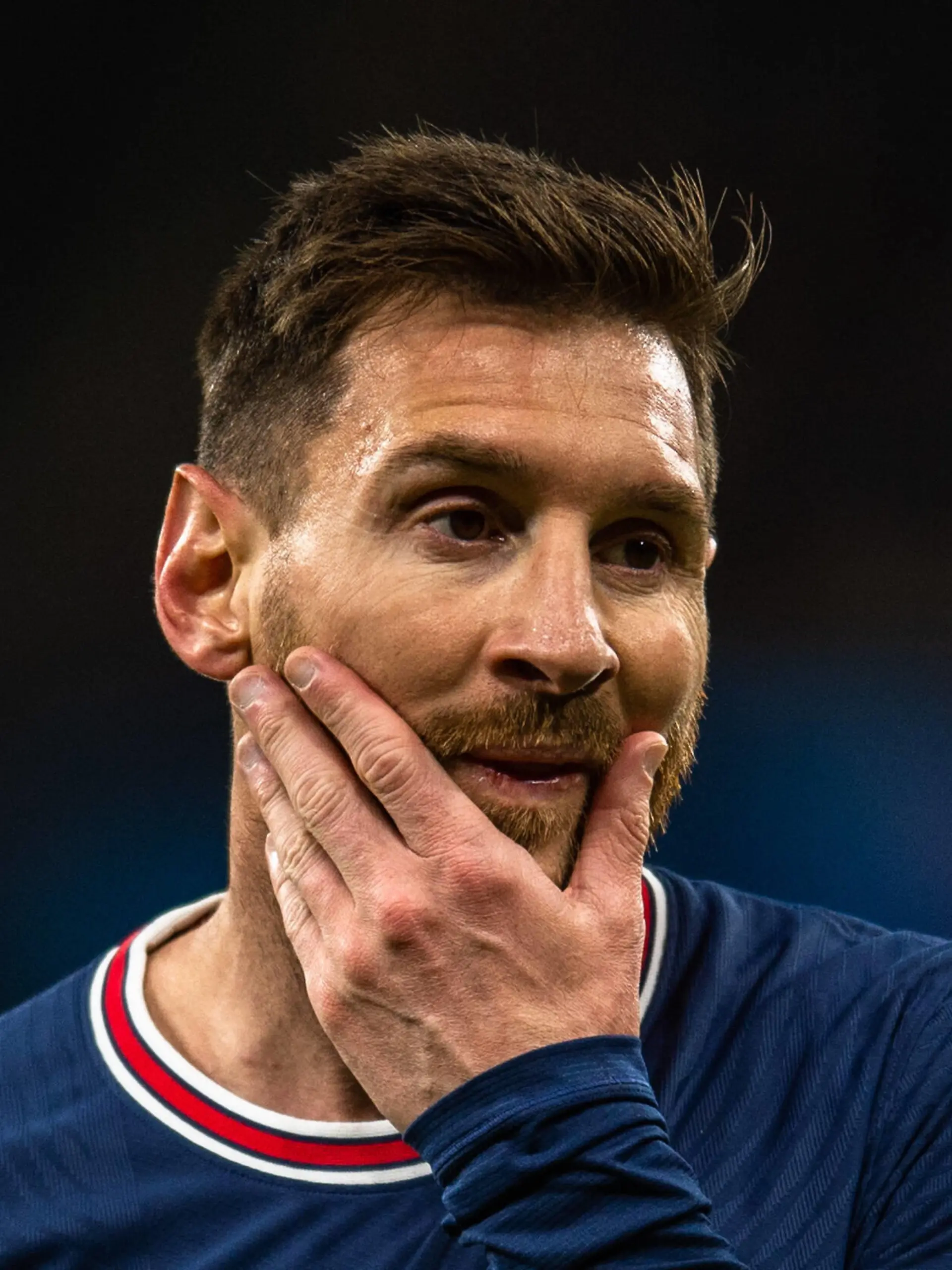  Manchester City v Paris Saint-Germain UEFA Champions League Lionel Messi of Paris Saint-Germain during the UEFA Champions League Group A match at the Etihad Stadium, Manchester PUBLICATIONxNOTxINxUKxCHN Copyright: xMattxWilkinsonx FIL-16155-0014