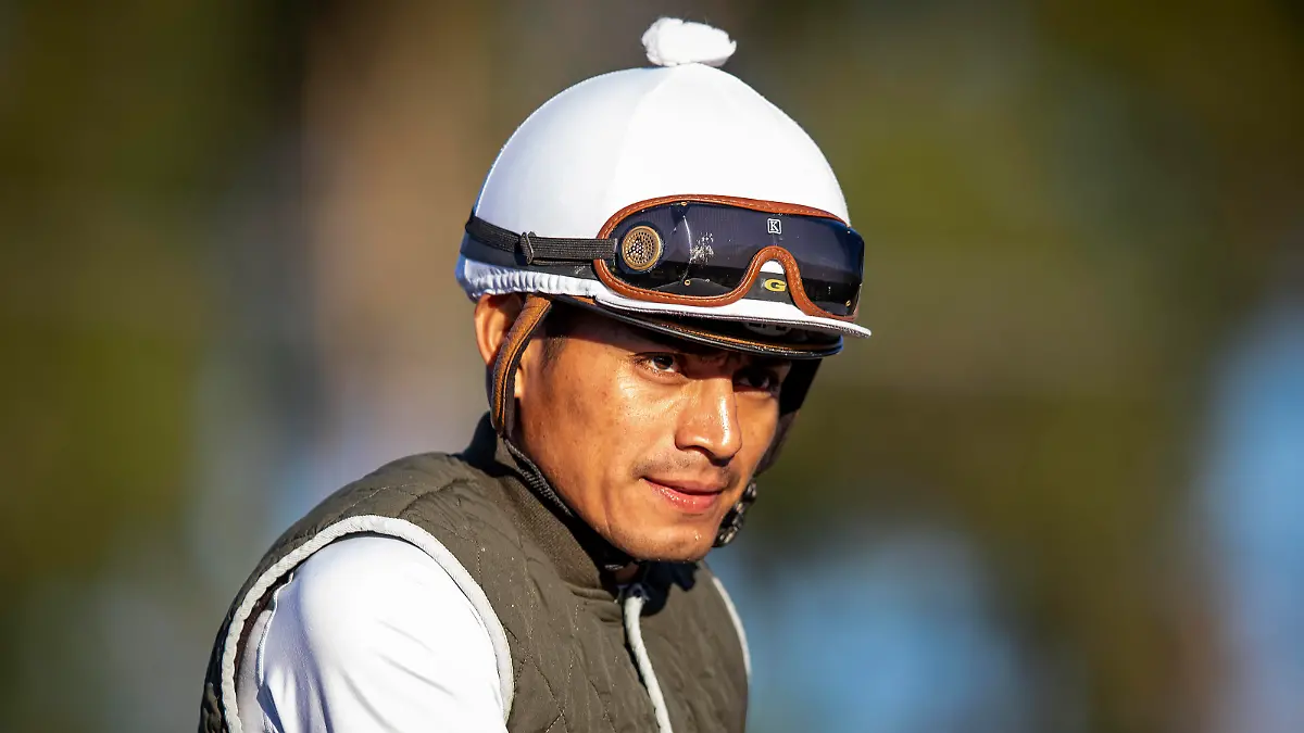 October 25, 2019, Arcadia, California, USA: OCT 25: Abel Cedillo at Santa Anita Park in Arcadia, California on Oct 25, 2019. Evers/Eclipse Sportswire/Breeders' Cup/csm(Credit Image: © Evers/CSM via ZUMA Wire