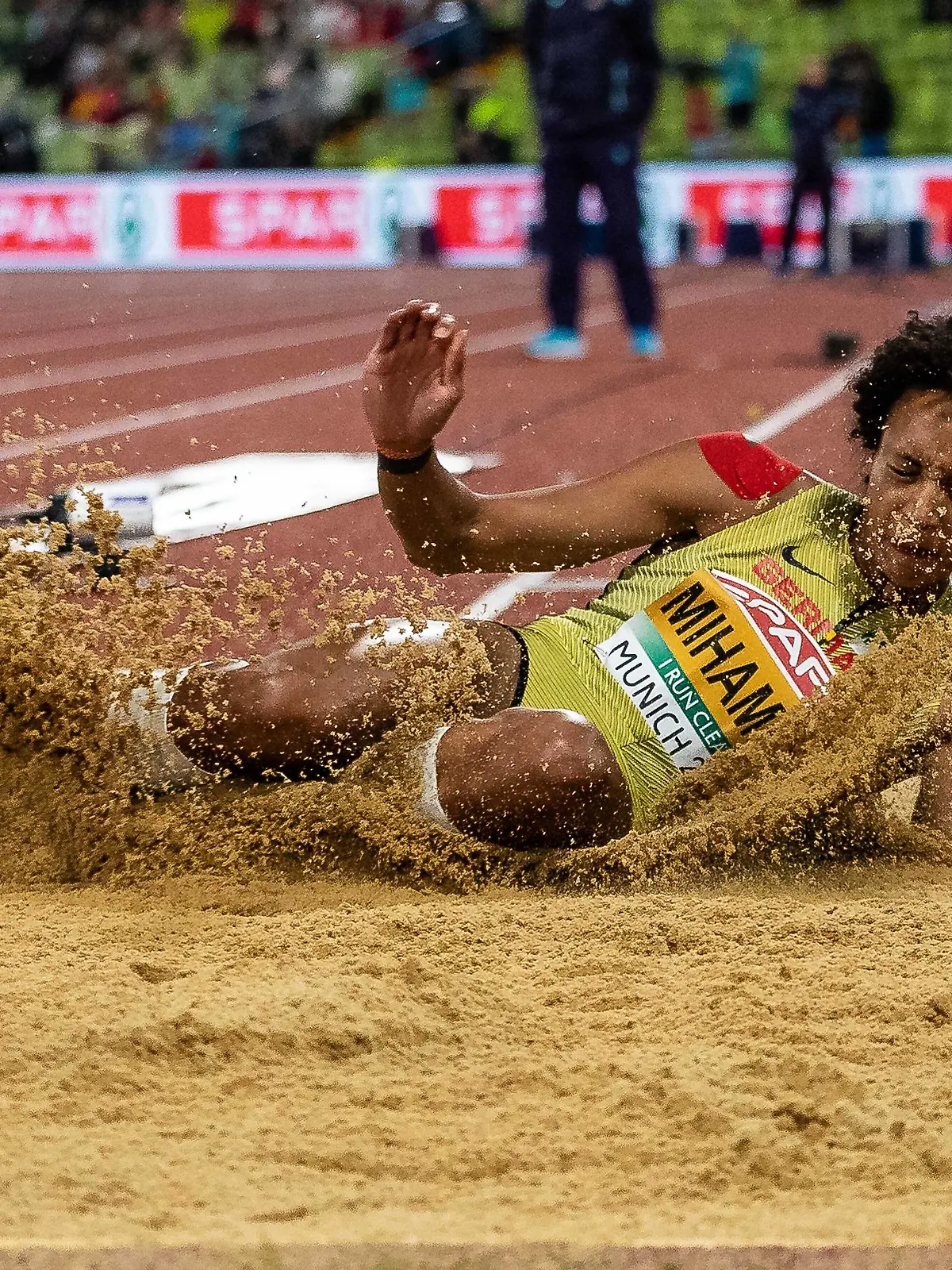  Malaika Mihambo Weitsprung Frauen Finale GER, Athletics Leichtathletik, European Championships Munich 2022, 18.08.2022 Photo: Eibner/Roger Buerke GER, Athletics Leichtathletik, European Championships Munich 2022, 18.08.2022 Muenchen *** Malaika Mihambo Long Jump Women Final GER, Athletics Leichtathletik , European Championships Munich 2022, 18 08 2022 Photo Eibner Roger Buerke GER, Athletics Leichtathletik , European Championships Munich 2022, 18 08 2022 Muenchen Copyright: xEibner-Pressefoto/RogerxBuerkex EP_RBE