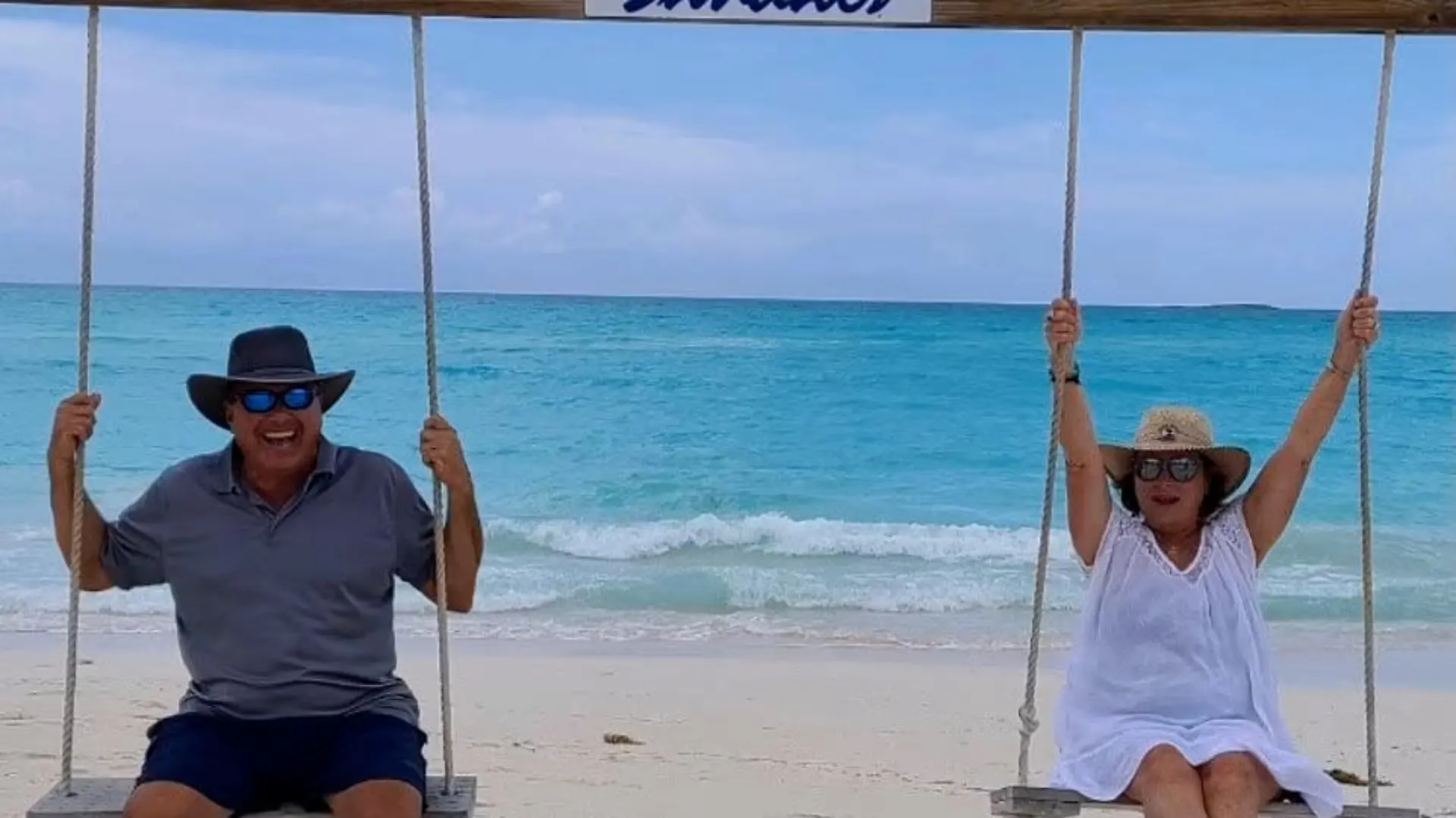 Vincent Chiarella und seine Frau Donnis Chiarella i