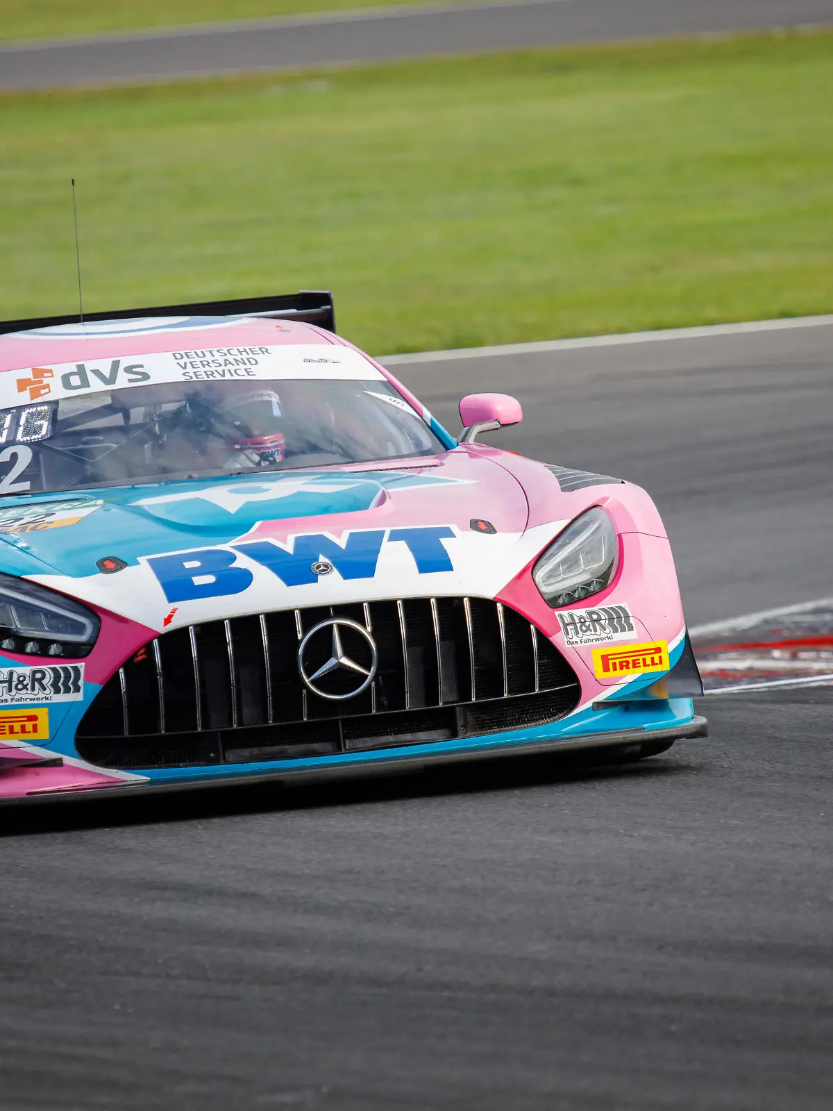 Klettwitz, Deutschland 10.- 12. September 2021: ADAC GT Masters - Lausitzring 2021 - Zeittraining 2 Toksport WRT - Luca Stolz/Maro Engel - Mercedes-AMG GT3 Evo, Freisteller, Einzelbild, Kurve