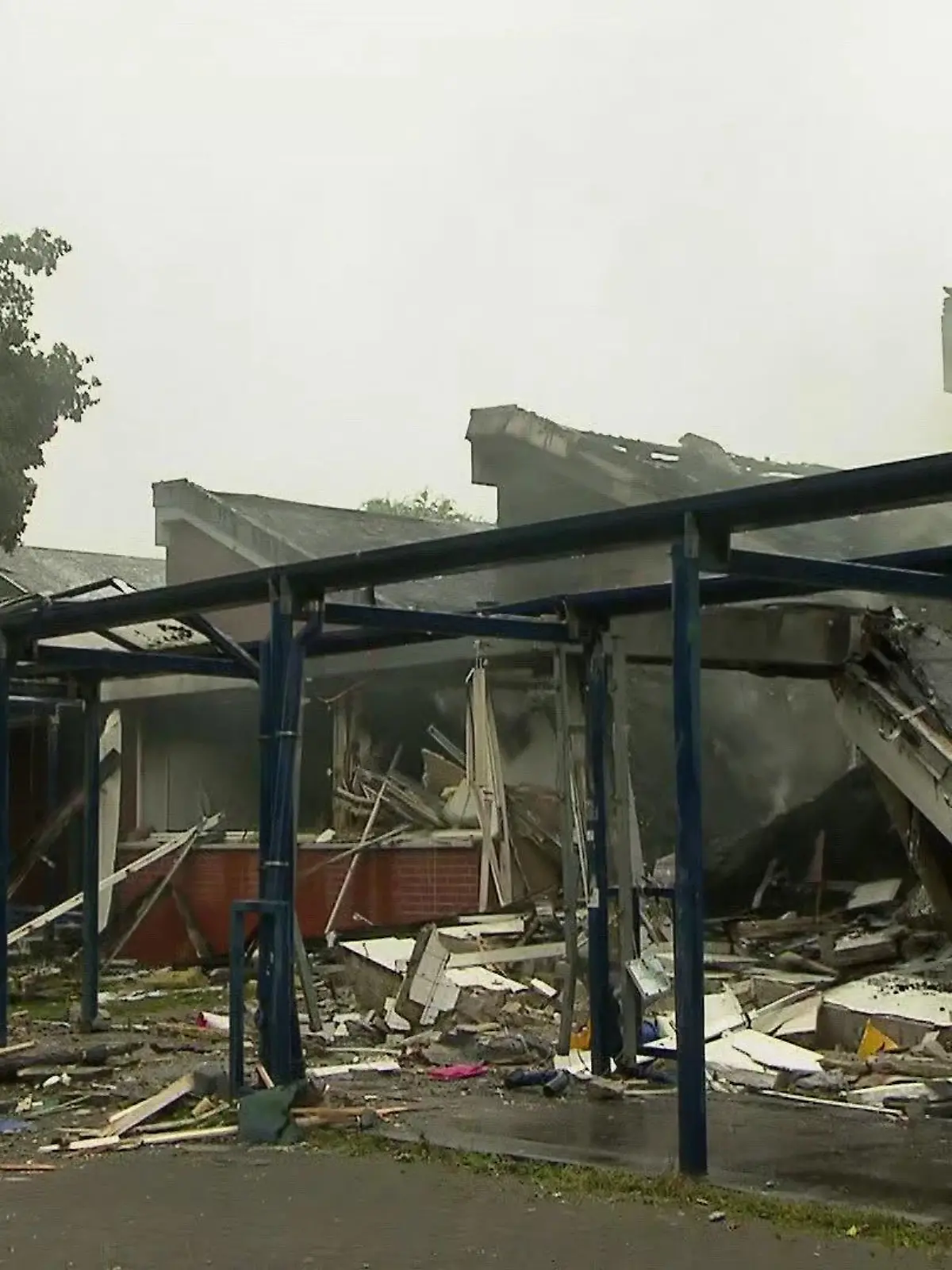 Im Juli kam es zu einer Explosion in der Stadtteilschule Finkenwerder in Hamburg.