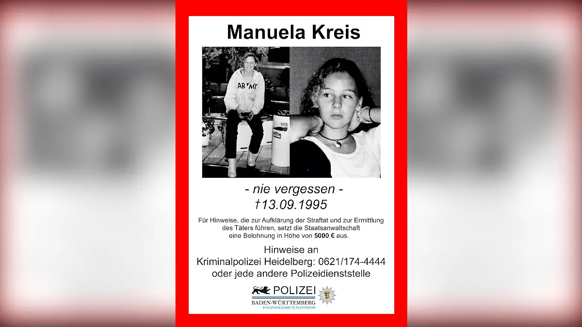 Wer hat Manuela Kreis getötet? Die Polizei hofft auf Hinweise aus der Bevölkerung.