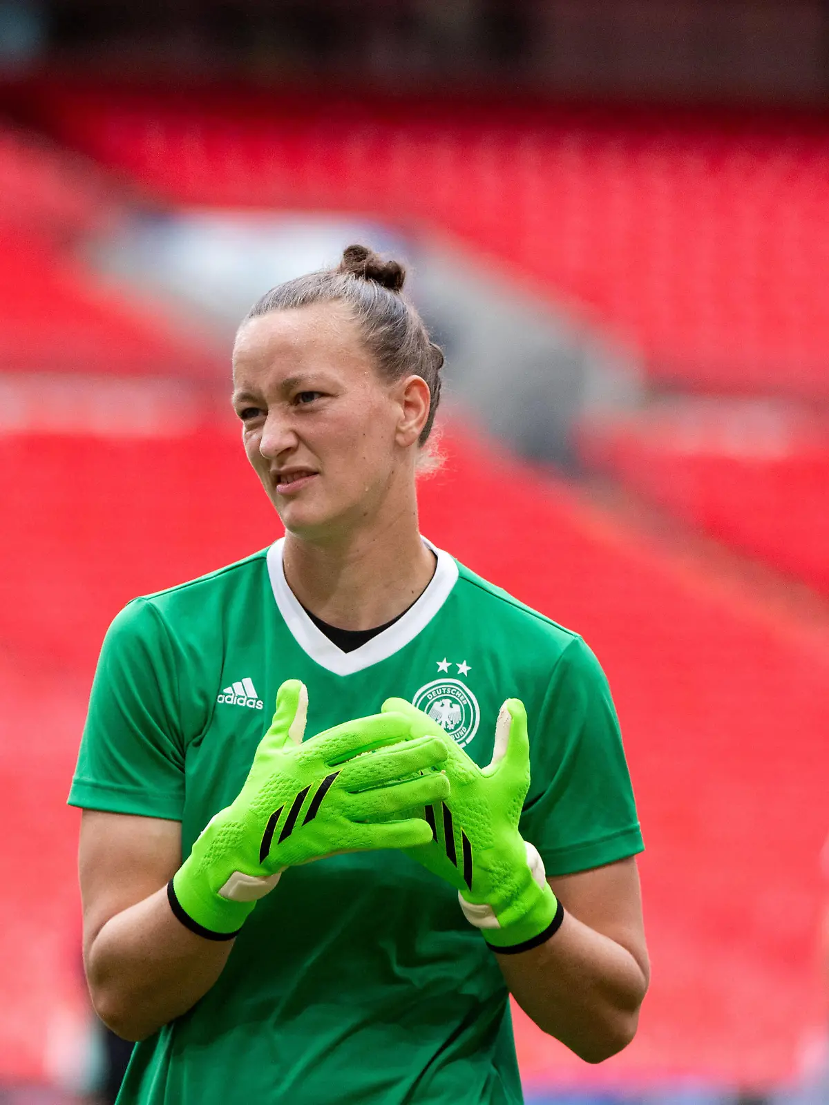 Almuth Schult Deutschland 12, GBR, Abschlusstraining Deutschland, Fussball UEFA Womens EURO 2022, 30.07.2022 GBR, Abschlusstraining Deutschland, Fussball UEFA Womens EURO 2022, 30.07.2022 London *** Almuth Schult Germany 12 , GBR, Final Training Germany, Football UEFA Womens EURO 2022, 30 07 2022 GBR, Final Training Germany, Football UEFA Womens EURO 2022, 30 07 2022 London Copyright: xEibner/Memmlerx EP_MMR 
