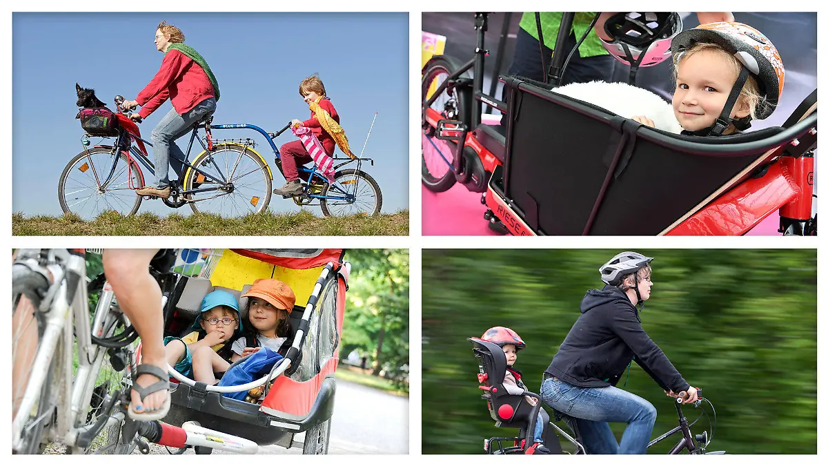Kindersitz, Fahrradanhänger, Lastenfahrrad oder Nachläufer? Das passende Fahrradtransportsystem für das eigene Kind finden