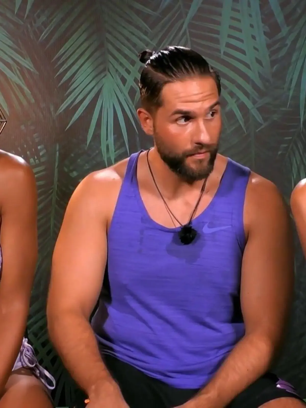 Ihre „Kampf der Realitystars“-Mitstreiter Cecilia Asoro und Maurice Dziwak staunen nicht schlecht, was Jenny Elvers da raushaut.