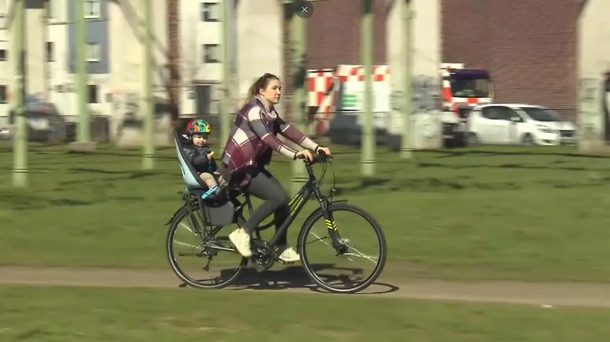 Kinder mit dem Fahrrad mitnehmen