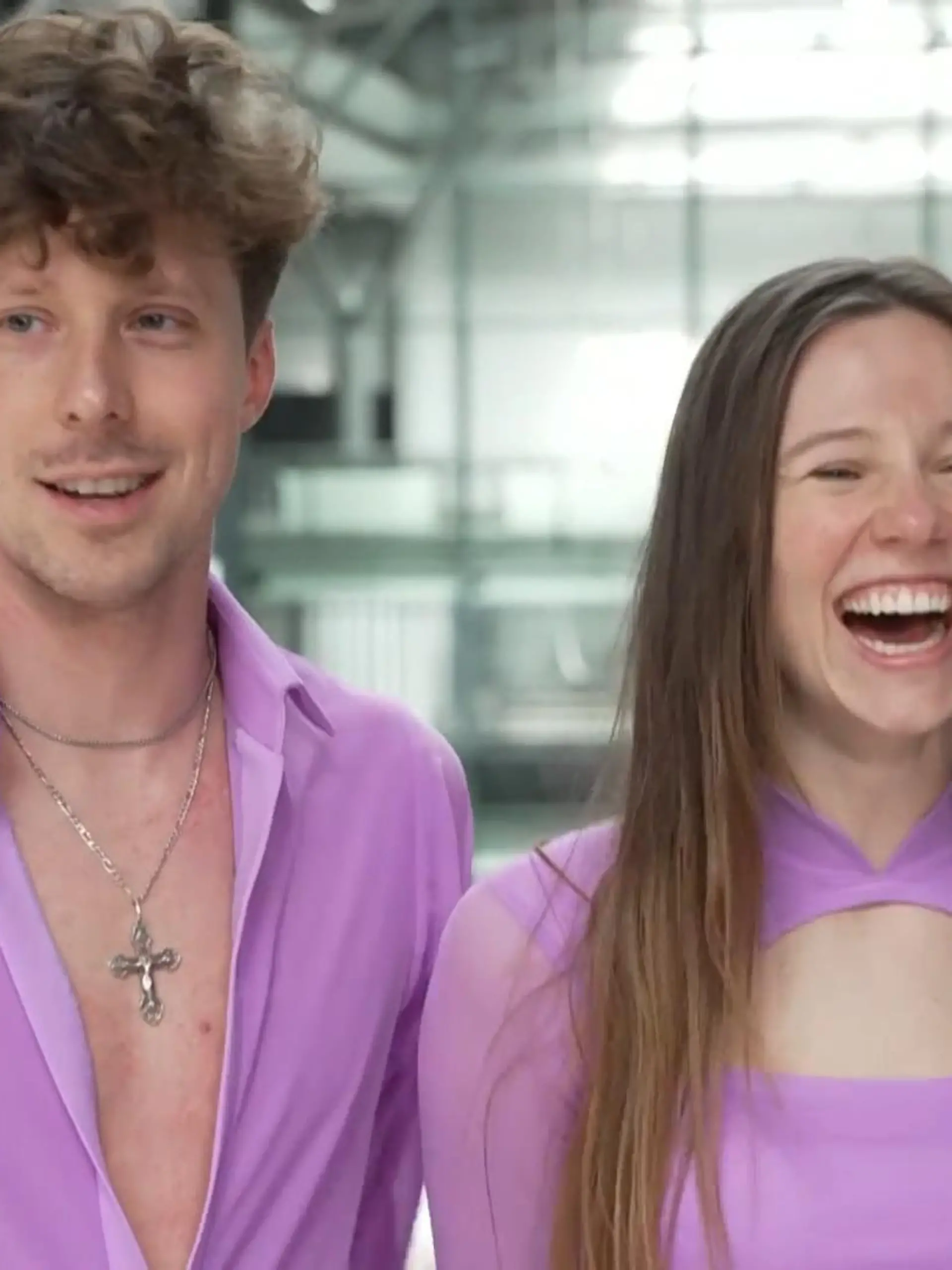 Valentin Lusin und Ann-Kathrin Bendixen
