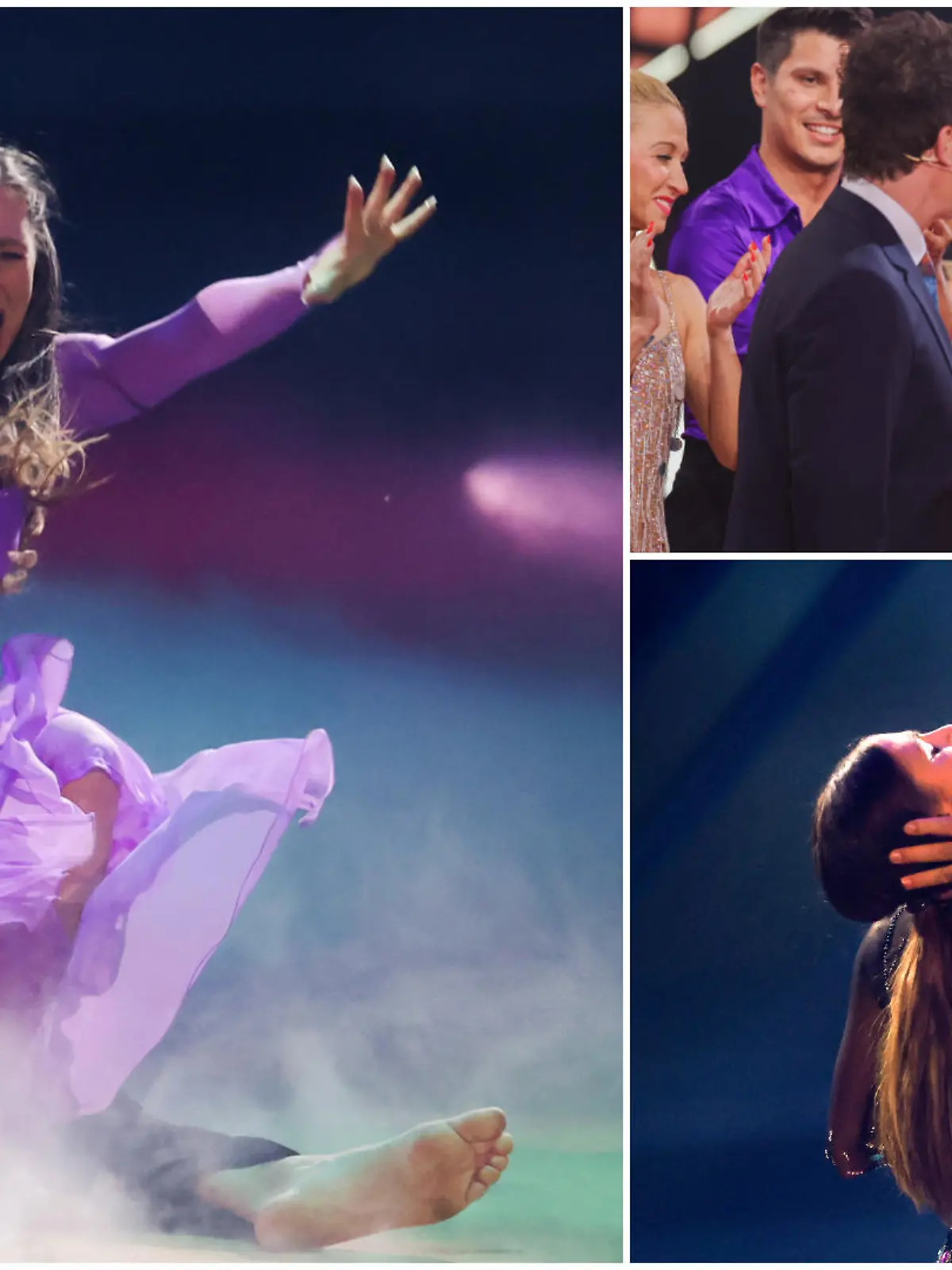 Ann-Kathrin Bendixen und Valentin Lusin, Lulu und Massimo Sinató sowie Detlef D! Soost und Ekaterina Leonova