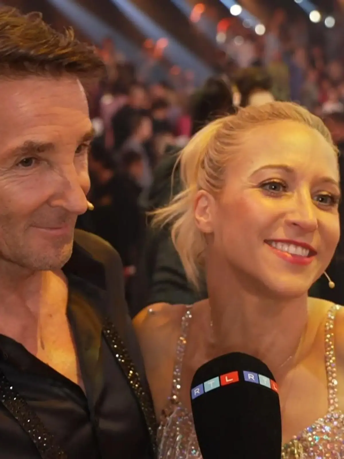 Mark Keller und Kathrin Menzinger im RTL-Interview.