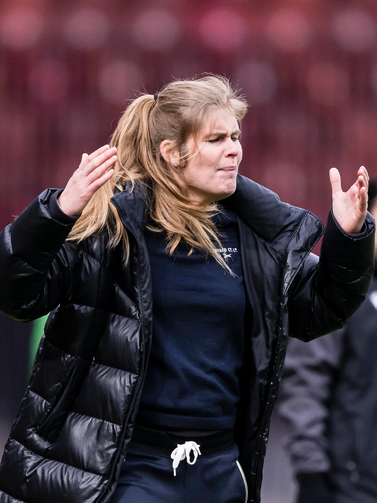 20.04.2024, Zürich, Stadion Letzigrund, Axa Swiss Cup Final: BSC YB Frauen - Servette FC Chênois Féminin, coach Imke Wubbenhorst (BSC YB Frauen) (Photo by Marcio Machado/Just Pictures/Sipa USA)