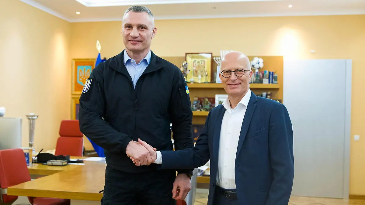 Gespräch mit Bürgermeister Dr. Vitali Klitschko