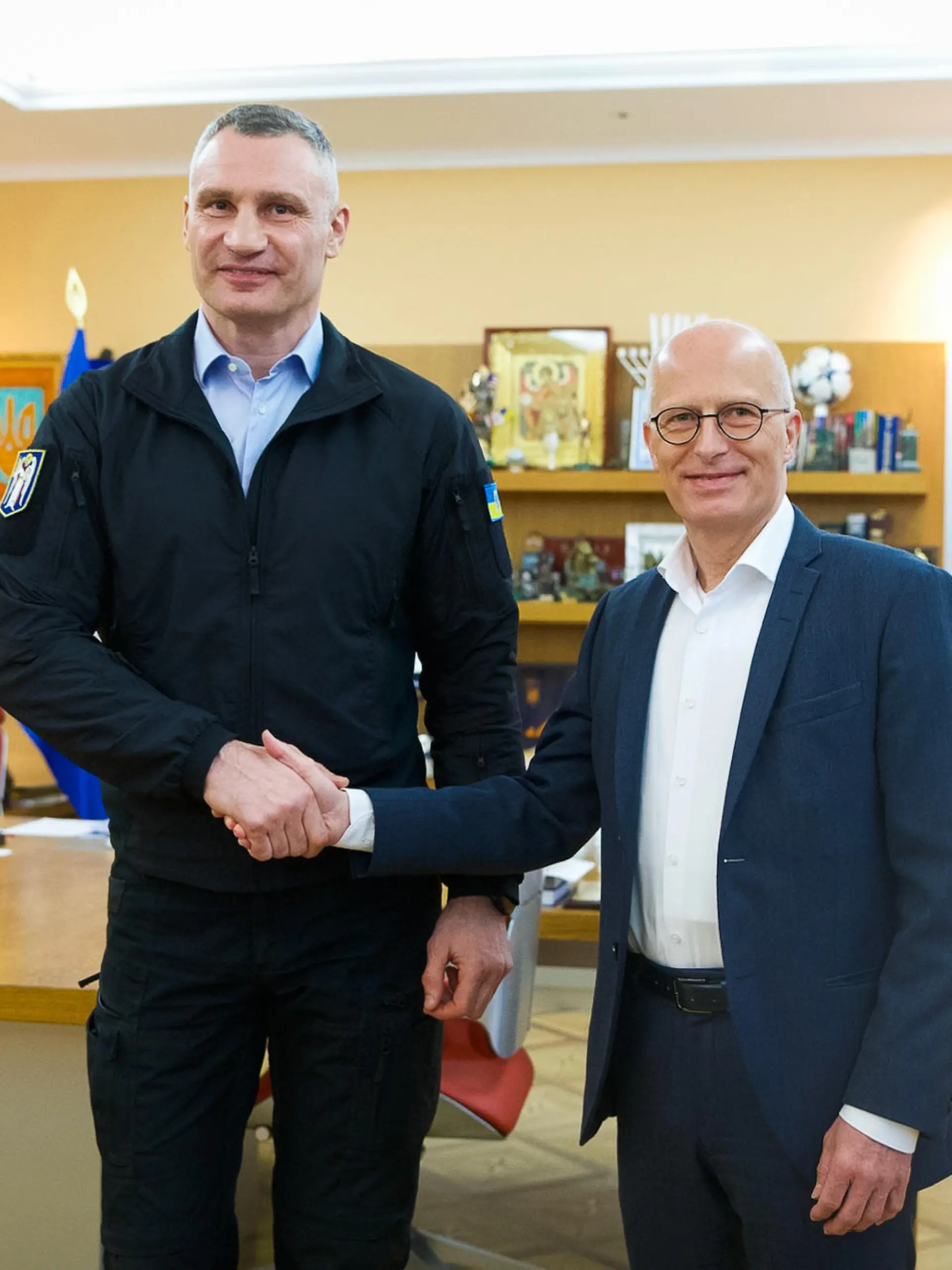 Gespräch mit Bürgermeister Dr. Vitali Klitschko