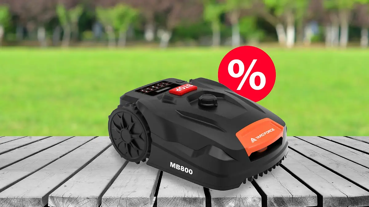 Mähroboter bei Aldi im Angebot.