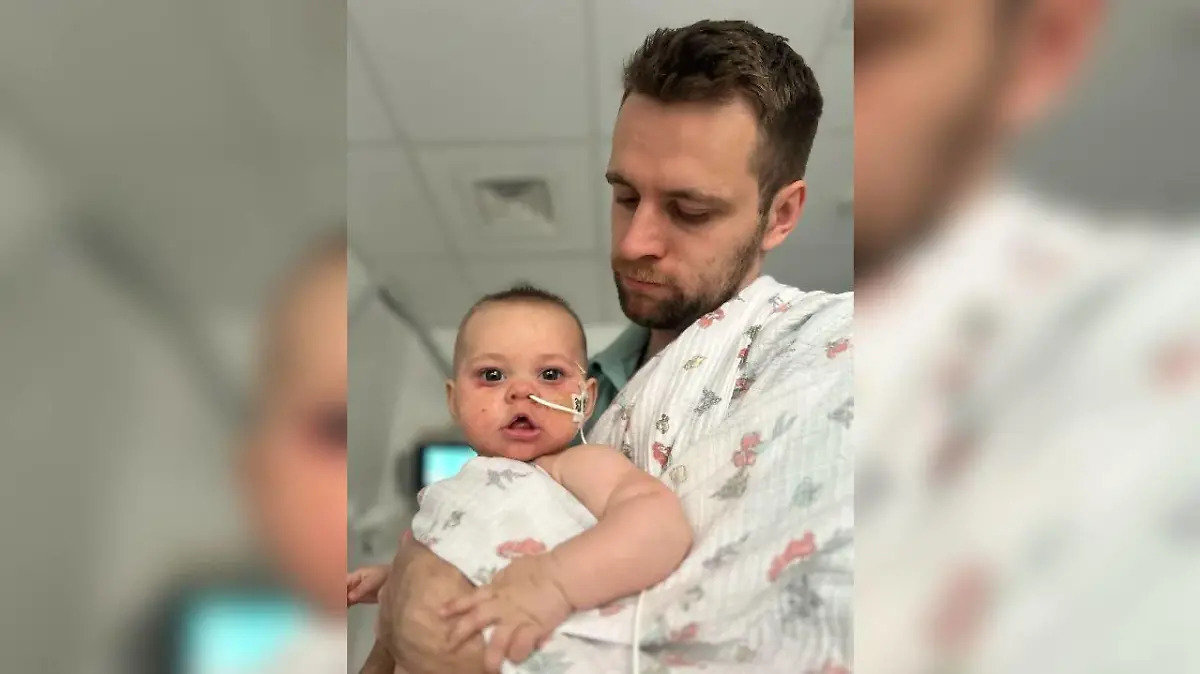 Die kleine Margot kämpfte nach einer Maserninfektion um ihr Leben