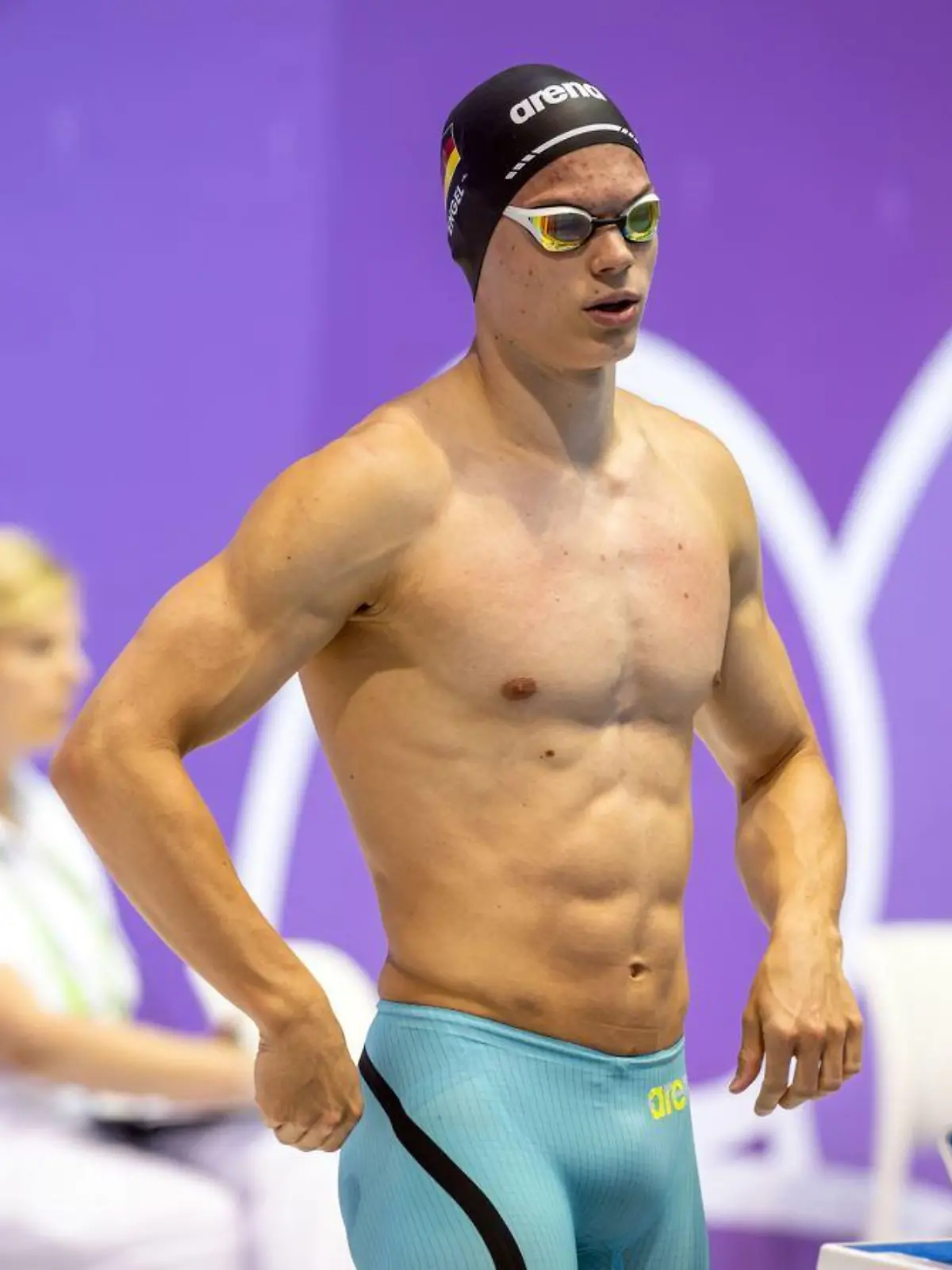 Para-Schwimmer Taliso Engel.