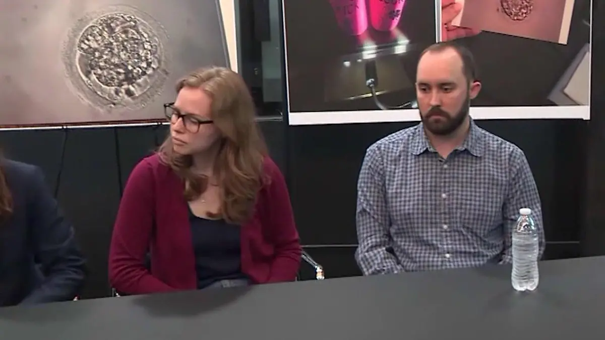 Brooke Berger und Bennett Hardy