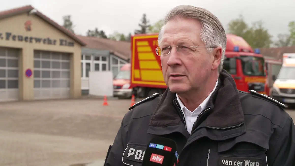 Polizeisprecher Heiner van der Werp im RTL-Interview: