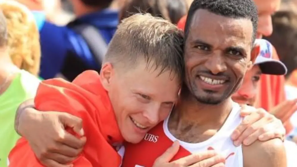 Der Marathon-Rekordhalter Tadesse Abraham aus der Schweiz trauert um seinen toten Teamkollegen Adrian Lehmann.